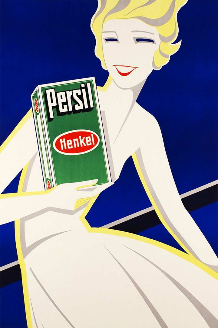 Persil Henkel Wash Powder Vintage Wall Art Home Decor - POSTER