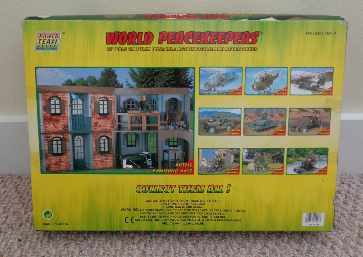 NEW NIB POWER TEAM ELITE WORLD PEACEKEEPERS M&C TOY DESERT