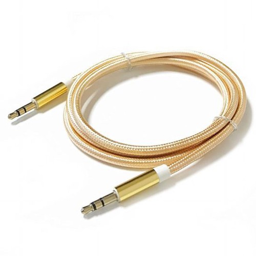 Cable auxiliar de 3,5 mm conector cable de audio macho a macho 3,5 mm auxiliar para plomo estéreo de automóvil - Imagen 13 de 22