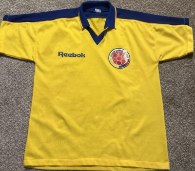 Reebok Colombia Jersey Vintage Reebok Colombia National Team Jersey