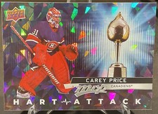 Carey Price 2021 Upper Deck MVP Hart Attack  #HA-20 Montreal Canadiens