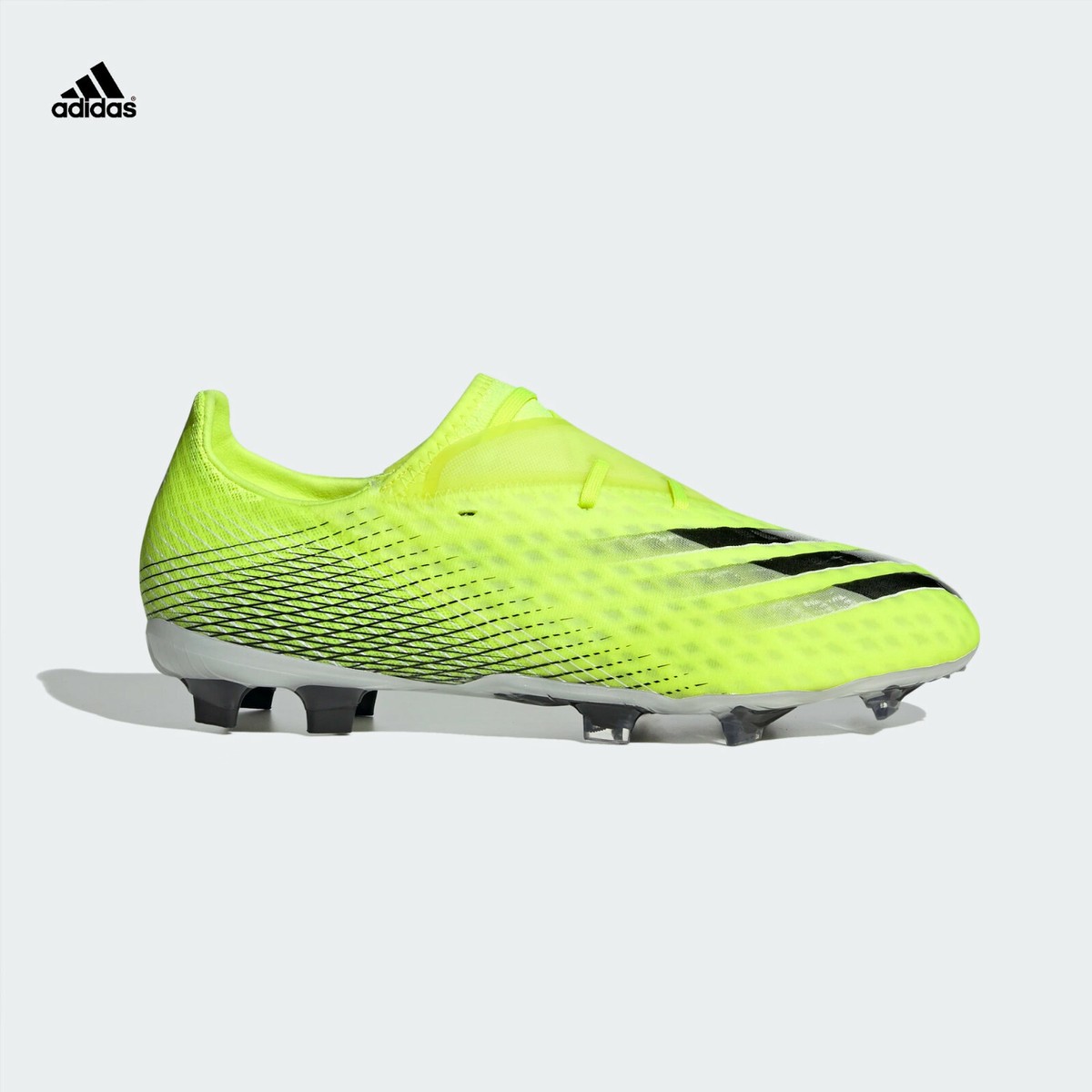 Soccer X Ghosted Pf Adidas X FG Solar Yellow Soccer Cleats FW6958