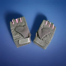 Hugger Fingerless Pink & Black Motorcycle Gloves Unisex Sz M/ NWOT