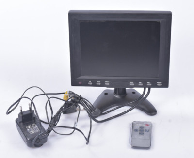 Conrad TFT Monitor 8'' Überwachungsmonitor 20,3cm 4:3 Bildschirm 12V 23V