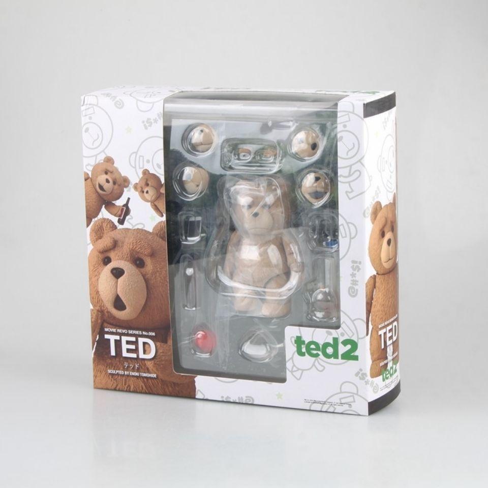 New Movie Ted 2 10cm Ted Teddy Bear Bjd Action Figure Model