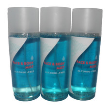 Bath  Body Works WATER FACE BODY MIST SPRAY Alcohol-Free 3 PACK SET Retired
