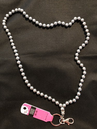 1 BEAD LANDING SILVER PEARL Lanyard 32 
