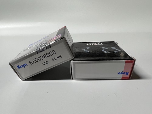 2(Pack) 6200-2RS/C3 KOYO 2 RUBBER SHIELDED BALL BEARING 10mmx30mmx9mm NEW - Picture 2 of 2