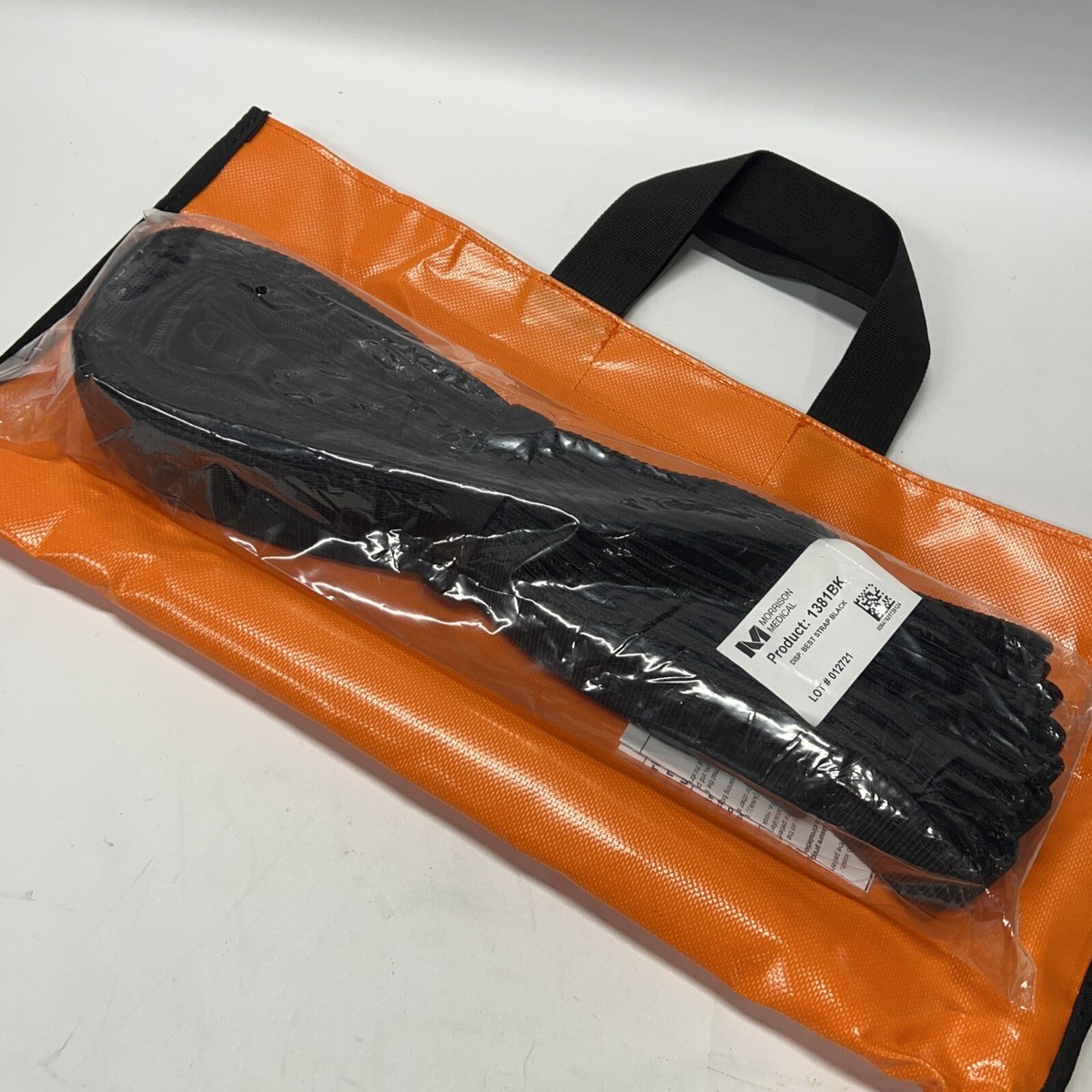 Morrison Medical 1381BK Immobilization Stretcher Strap System EMS