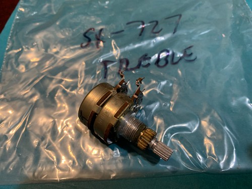 Pioneer SX-727 Stereo Receiver Parting Out Treble Potentiometer
