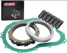 JINFANNIBI Clutch Kit and Cover Gasket Compatible for Suzuki GSXR600 GSXR 600...