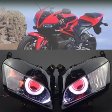 Red Devil Eye HID Headlight Light Lamp Assembly Fit For Honda CBR600RR 2007-2012