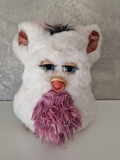 FURBY 2005 BIANCO E VIOLA OCCHI BLU NON FUNZIONA BENE