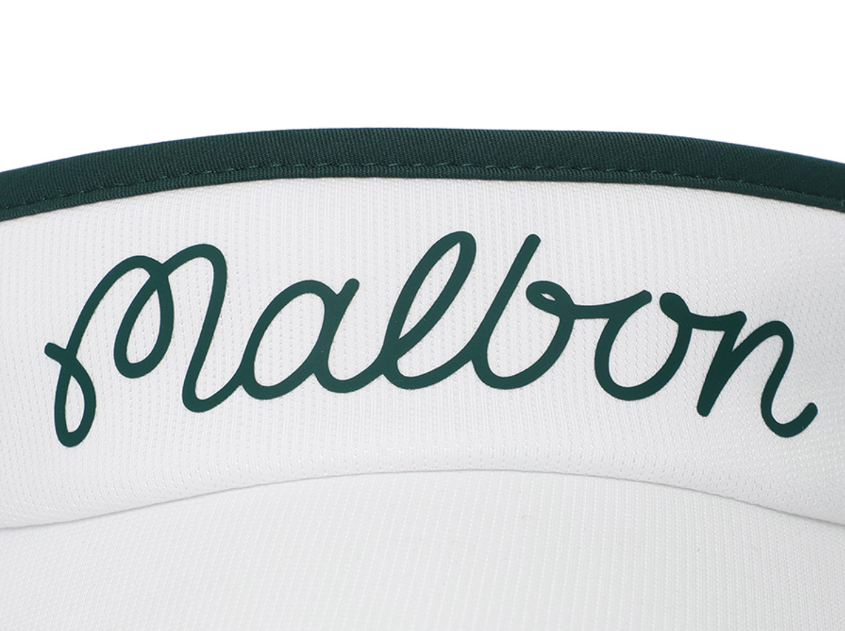 Malbon Golf] Woman's Mesh Visor - White | eBay