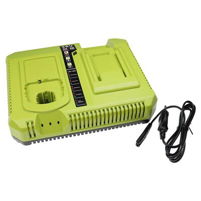 Akku Dual Ladegerät für Ryobi CCD-1801 CCC-1801M CCC-180L CAG-180M CAP-1801M 12V