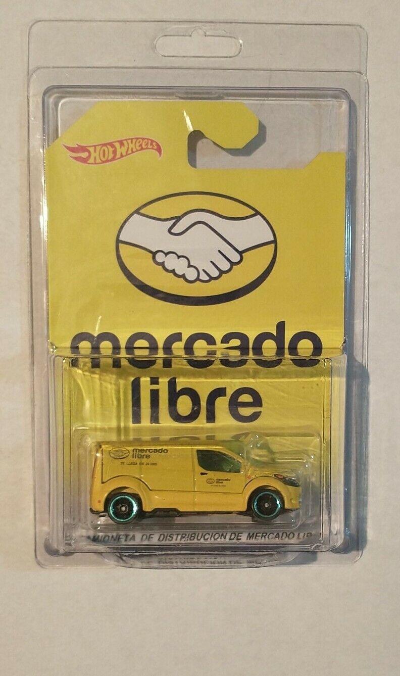 Custom hot wheels HW mercado libre delivery truck 1:64