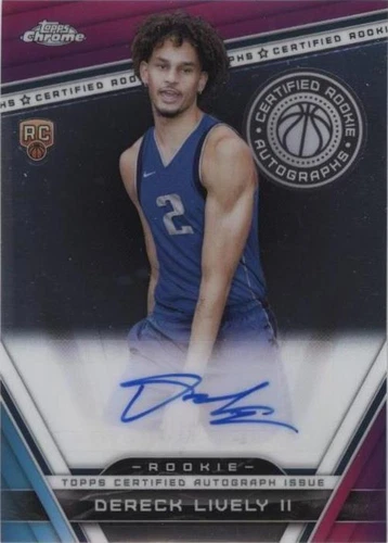 2023-24 Topps Chrome - Dereck Lively #CRA-DL