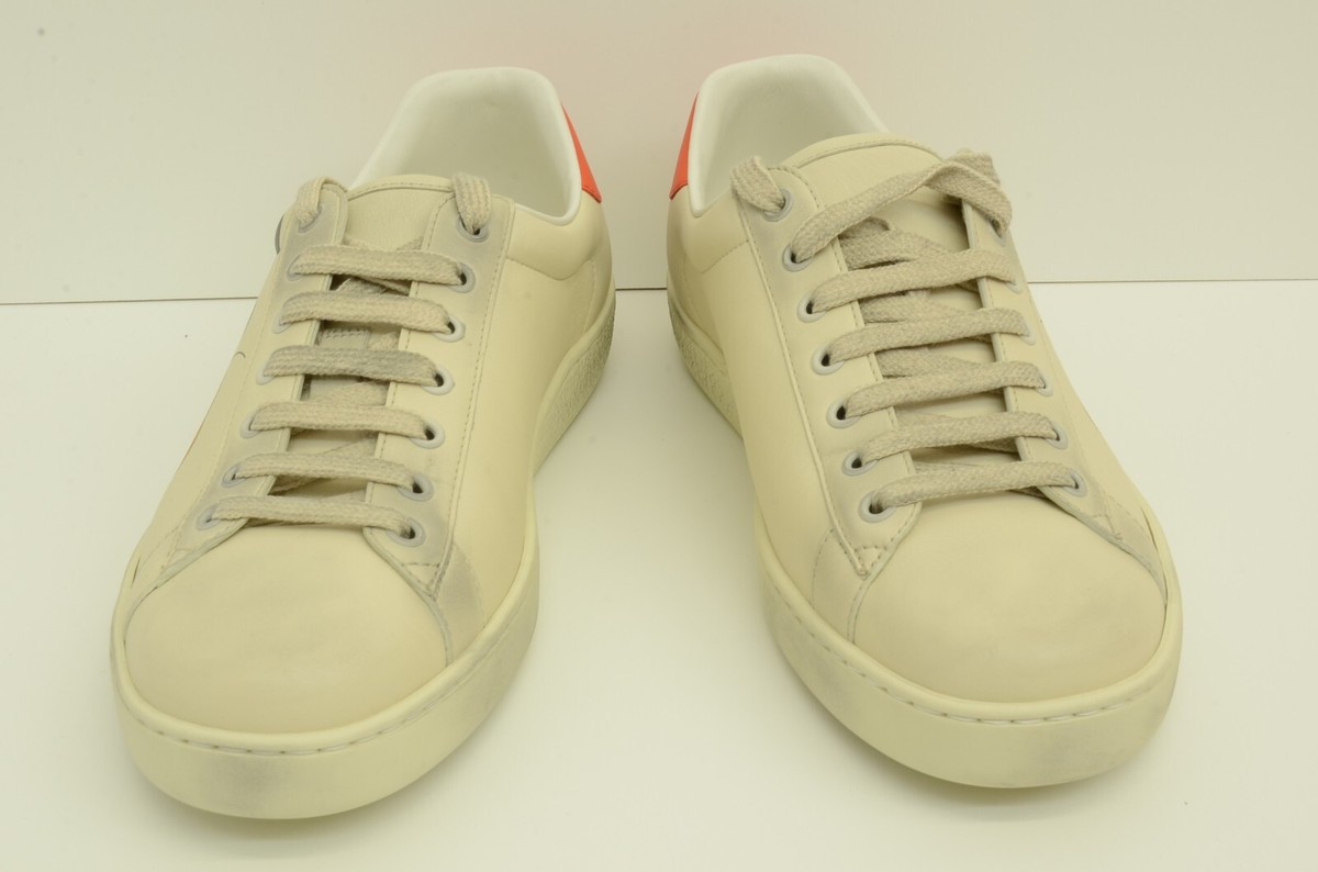 Authentic Gucci Mens Ace Low Sneakers Mickey Disney Shoes 603697