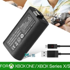 Rechargeable Battery Pack For XBox One X/S Series X/S Controller Charger Cable