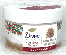 Dove Holiday Treats Body Scrub Sugar Cookie 10.5 Oz. Limited Edition