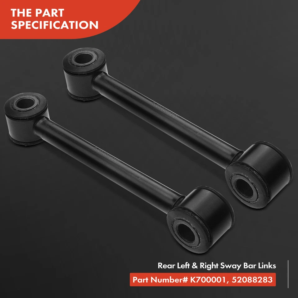 2 件稳定杆链接适用于捷豹 XJR 1995 - 1997 前 XJ12 XJ6 Vanden Plas 后 — 第 4/4 张图片