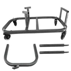 B Series B16 B18 B20 Engine Cradle Stand Cart Quick Block Handle Bars Casters