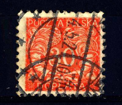 POLEN - POLEN - 1919 - Briefmarken für Nordpolen: Ziffer