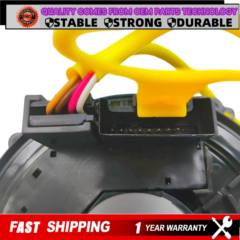 NEW High-Quality Clock Spring With Cruise 20940100 Fits For PONTIAC G5 2007-2010 - Image 3 of 4