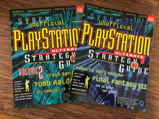 Unofficial Playstation Ultimate Strategy Guides Volume 1 and 2 1997 1998 NEW