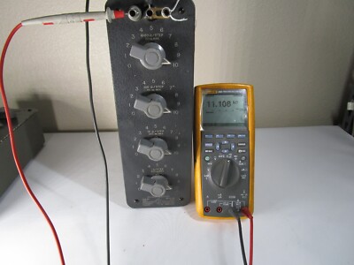 General Radio GR Type 1432-J DECADE RESISTOR, FRESH 1 Year Calibration