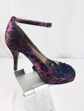 Womens Fergalicious Naples Magenta Croc Print...