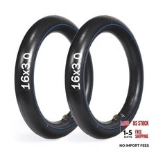 ,with 90 Angled Valve Replacement for E-Bikes Electric 16x3.0 Inner Tube