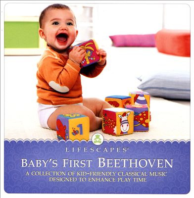 Lifescapes Baby's First Beethoven Album On Audio CD White Brand New