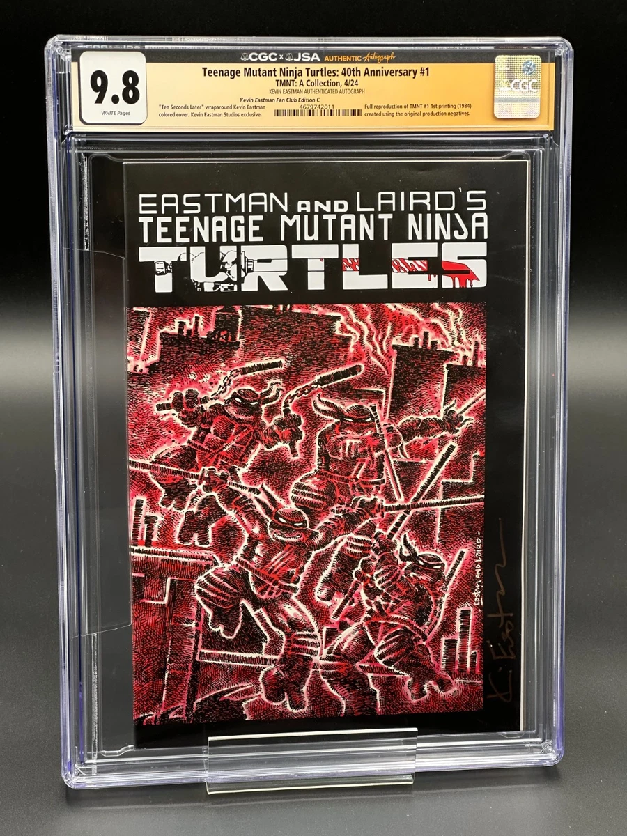 アメコミリーフ　TMNT: Alpha CGC 9.8 Teenage Mutant Ninja Turtles 9.8 Near Mint/Mint, Comics Signed