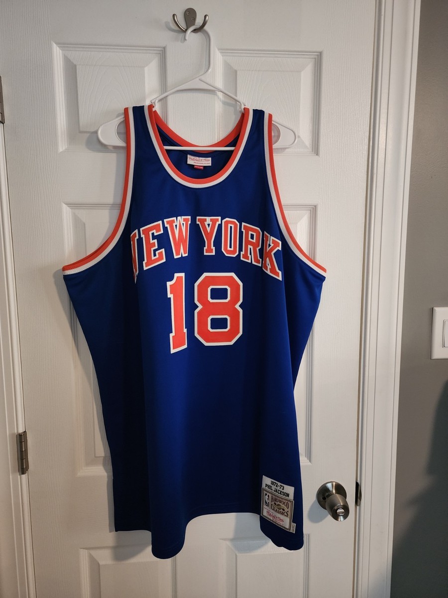 Mitchell & ness Knicks ユニホーム 100% Authentic Mitchell & Ness 72-73 NY Knicks Phil Jackson Jersey