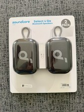 Soundcore Select 4 Go Bluetooth Speaker by Anker, 2-pack Floatable IP67 Outdoor