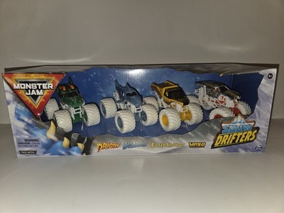 Monster Jam: Snow Drifters 4 Pack 1:64 2023 New