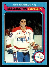 1979-80 Topps Guy Charron #152 - Washington Capitals - EX