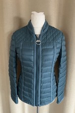 MADELEINE leichte Daunen Jacke Daunenjacke petrol  Größe 38