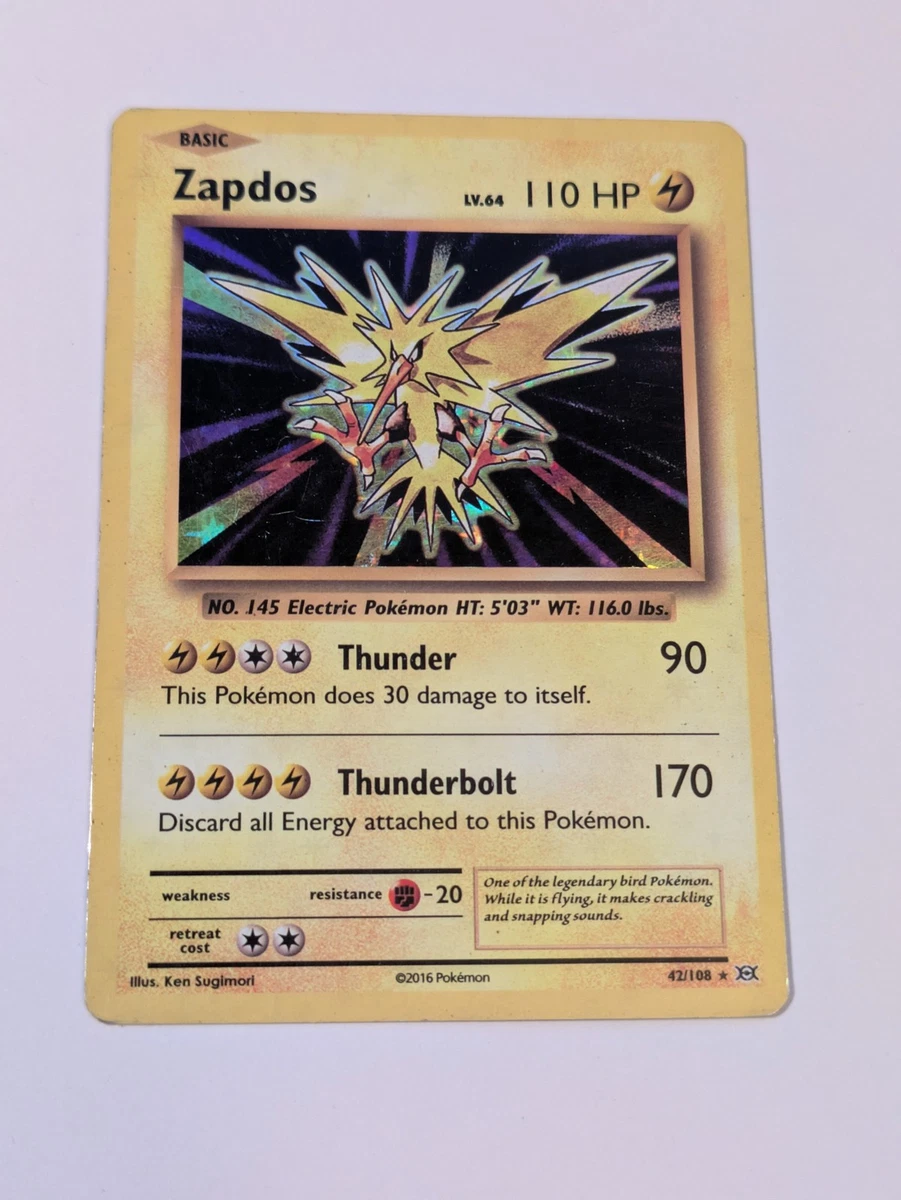 Zapdos Pokémon TCG Cards for sale | eBay