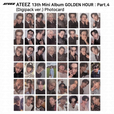 #ad ATEEZ 13th Mini Album Golden Hour Part.4 Digipack ver. Photocard $9.99