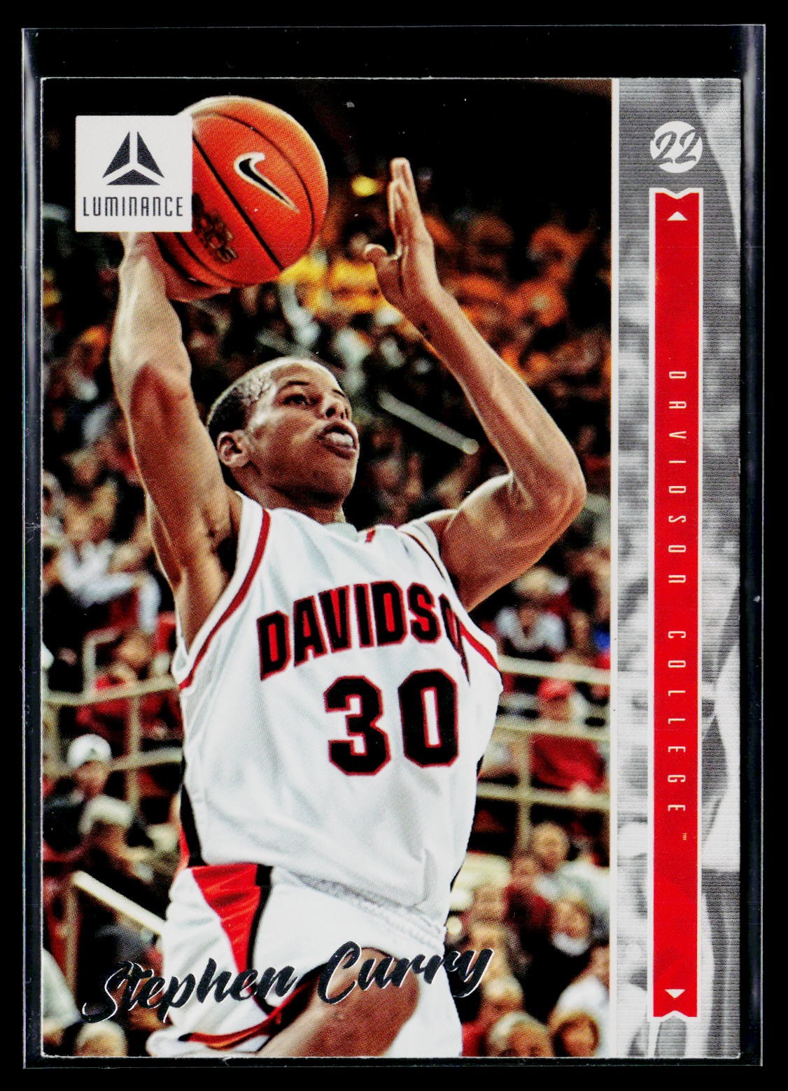 Stephen Curry 2022 Panini Chronicles Draft Picks Luminance Bronze #21