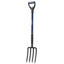 Pitchfork,Pitchforks for Gardening Digging Composting Spading,4Tines Garden F...