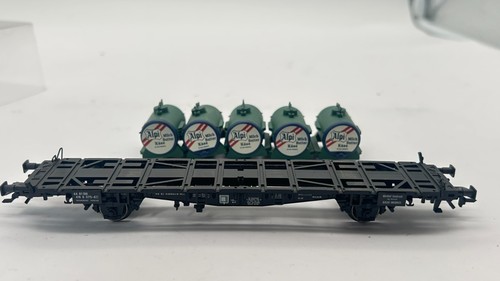 Märklin H0 47671 Tragwagen Milchof Innsbruck Alpi Milch ÖBB OVP 09 96 EXPORT | Condition: Gebraucht