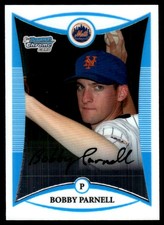 Bobby Parnell 2008 Bowman #BCP10 Mets MLB READ FREE SHIPPING AutographDen