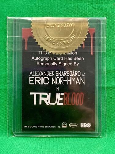 True Blood Premiere Edition 2012 Dealer Incentive Auto Alexander Skarsgard Eric - Picture 4 of 4
