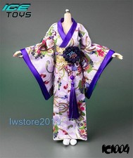 US ICE TOYS 1/6 IC1004H Long Kimono Bathrobe Clothes For 12" Female PH TBL Body