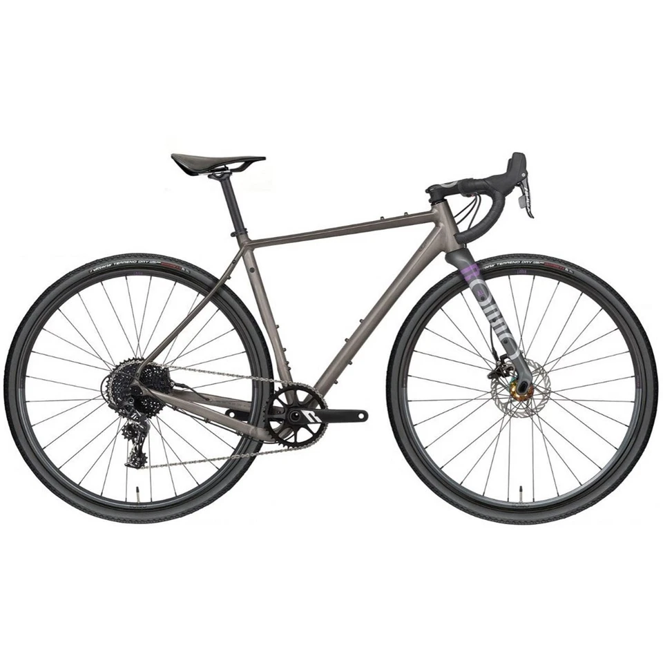 Ruut AL1 Gravelbike - Raw/Grey - L