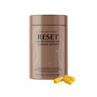 Paulina FITNESS Reset AM Metabolism and Hormone Support Supplement | Appetite...