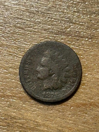 1875 Indian Cent AG